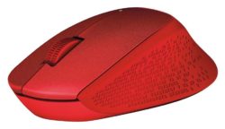Logitech - M330 - Wireless Silent Mouse - Red